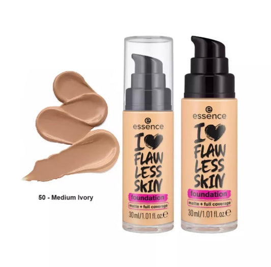 I love flawless skin foundation 50 medium ivory