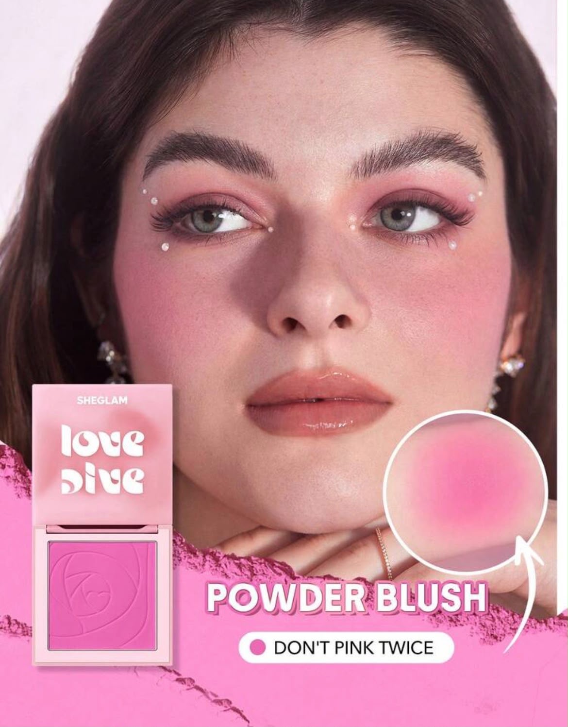 SHEGLAM Love Dive Powder Blush