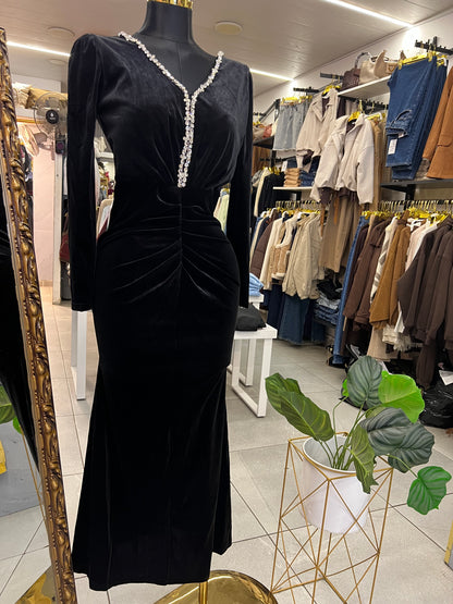 Velvet dress high Quality