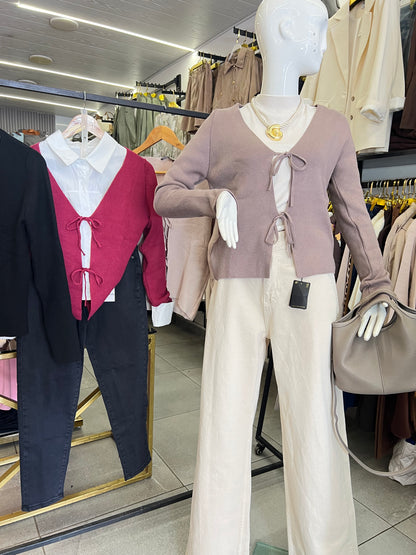 New wool cardigan