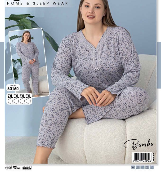 Cotton pijama big sizes