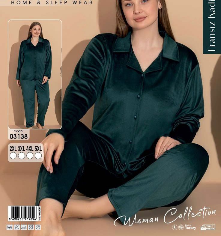 Pijama velvet big sizes