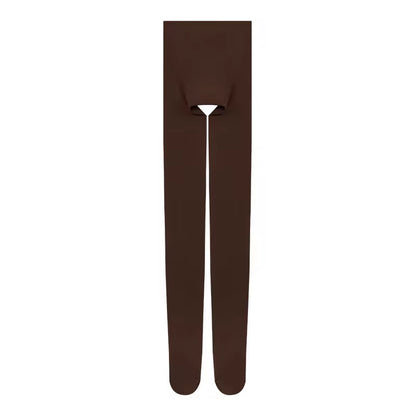 Sexy Matte solid pantyhose high waist Micro pressure tight fitting stirrup Stocking