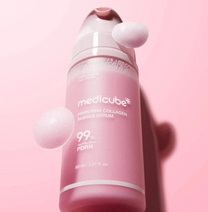medicube pdrn pink collagen bubble serum