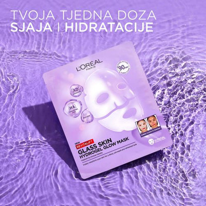 L'oreal REVITALIFT GLASS SKIN HYDROGEL GLOW MASK