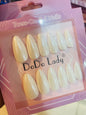 Fake nails 12 pieces with plastics glue
