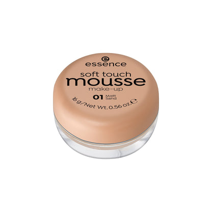 ESSENCE SOFT TOUCH MOUSSE MAKEUP 01 matt sand