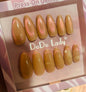 Fake nails 12 pieces with plastic glue