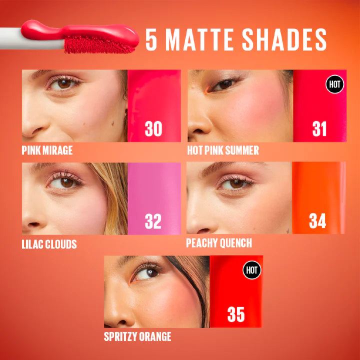 MAYBELLINE, NEW YORK SUNKISSER 12H LONGWEAR MULTI-USE MATTE LIQUID BLUSH BRONZER