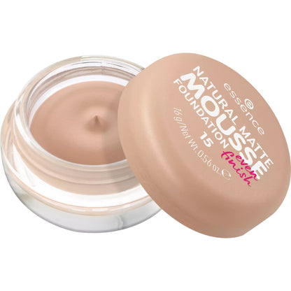 ESSENCE NATURAL MATTE MOUSSE FOUNDATION 15