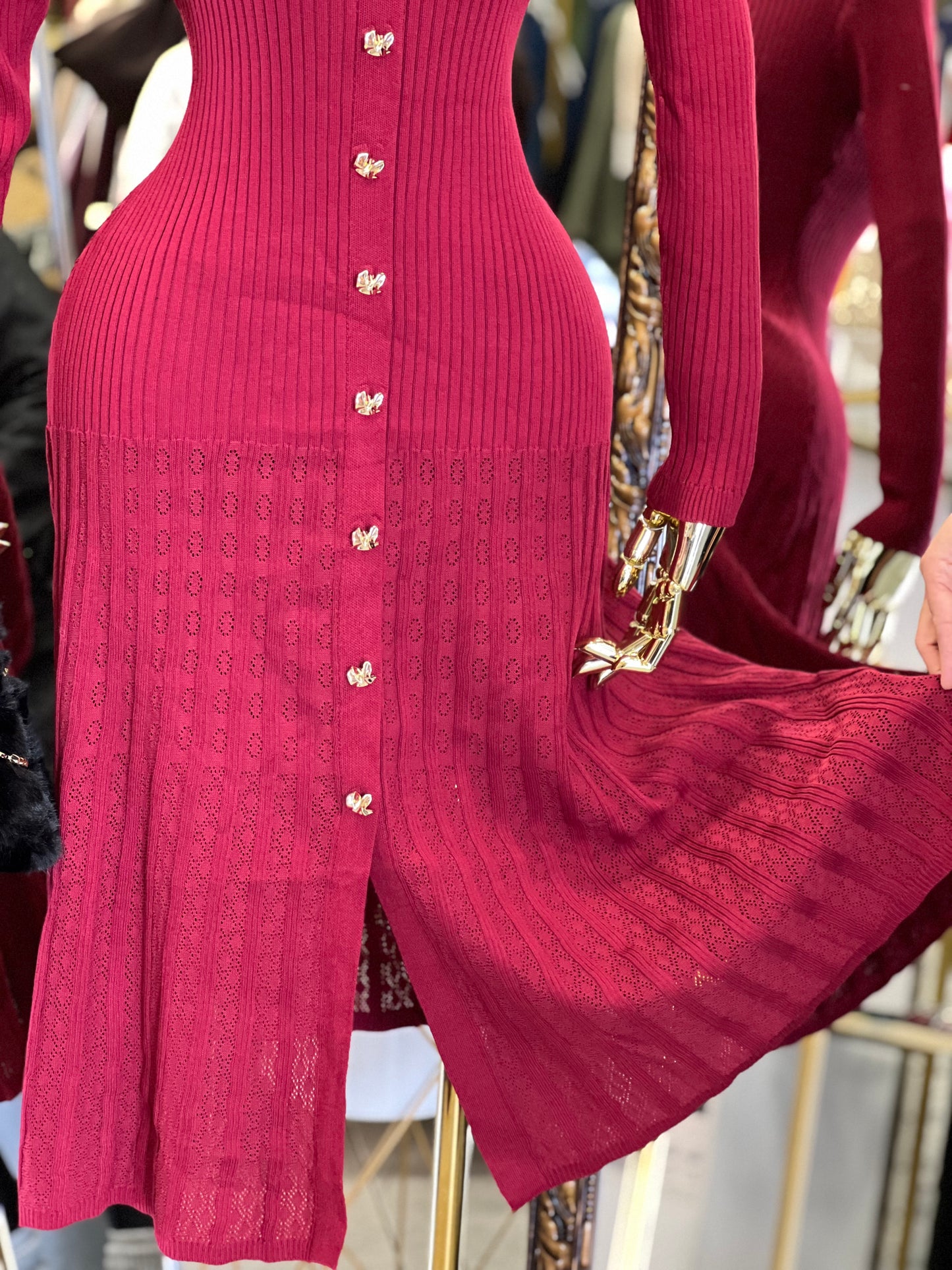 New wool dress