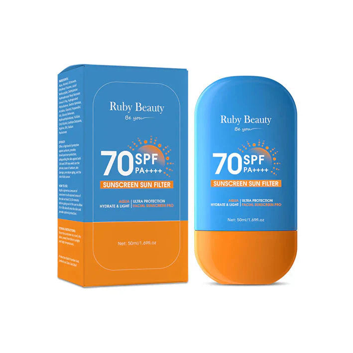Ruby beauty sunscreen sunfilter