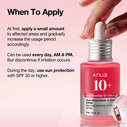 ANUA 10 NIACINAMIDE 10 + TXA 4