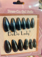 Fake nails 12 pieces with plastics glue