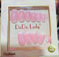 Fake nails 12 pieces with plastic glue