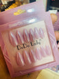 Fake nails 12 pieces with plastics glue