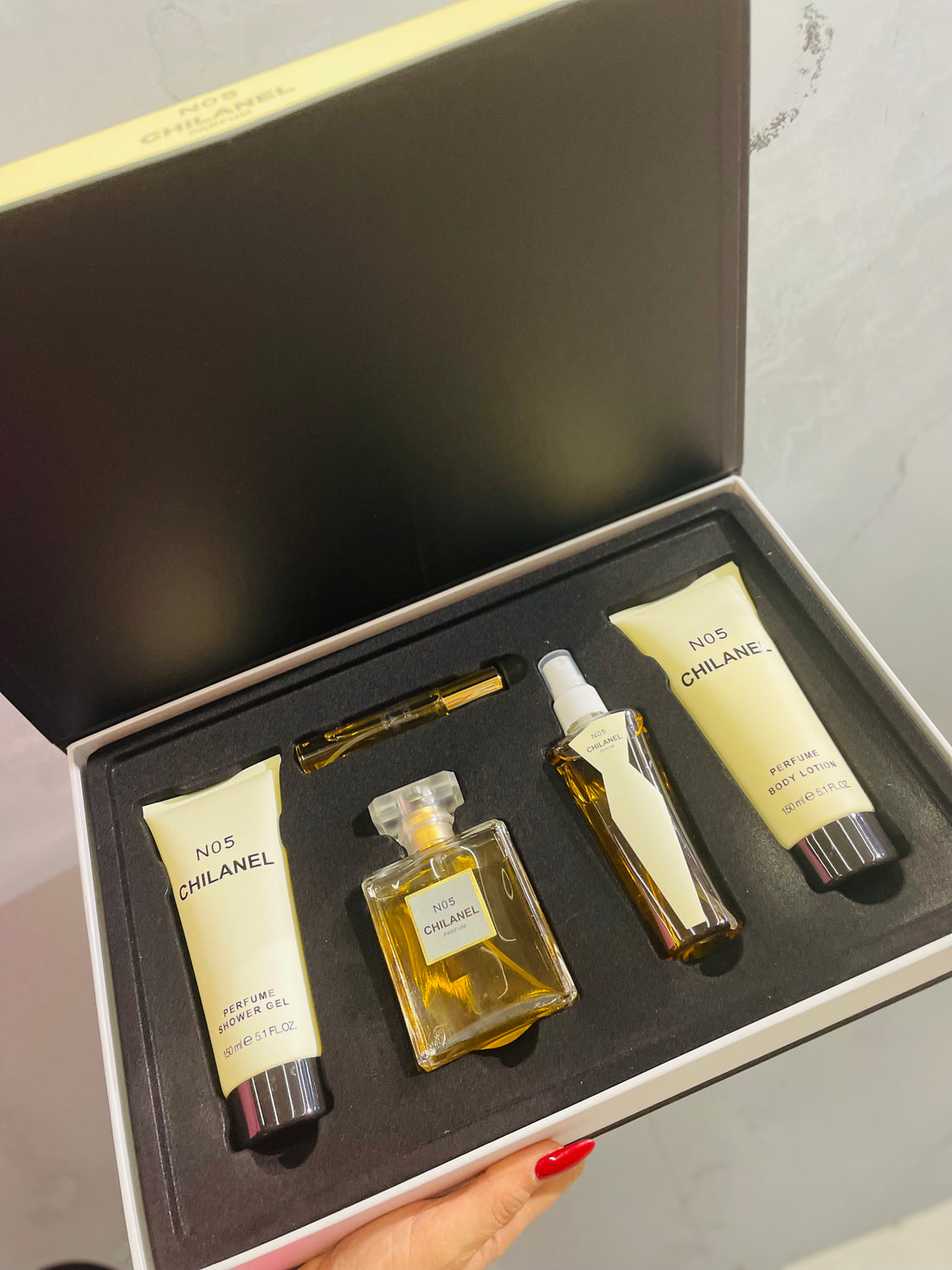 Perfume set high quality 5 pieces