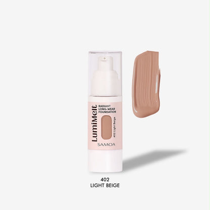 Samoa LumiMelt  RADIANT
LONG-WEAR FOUNDATION