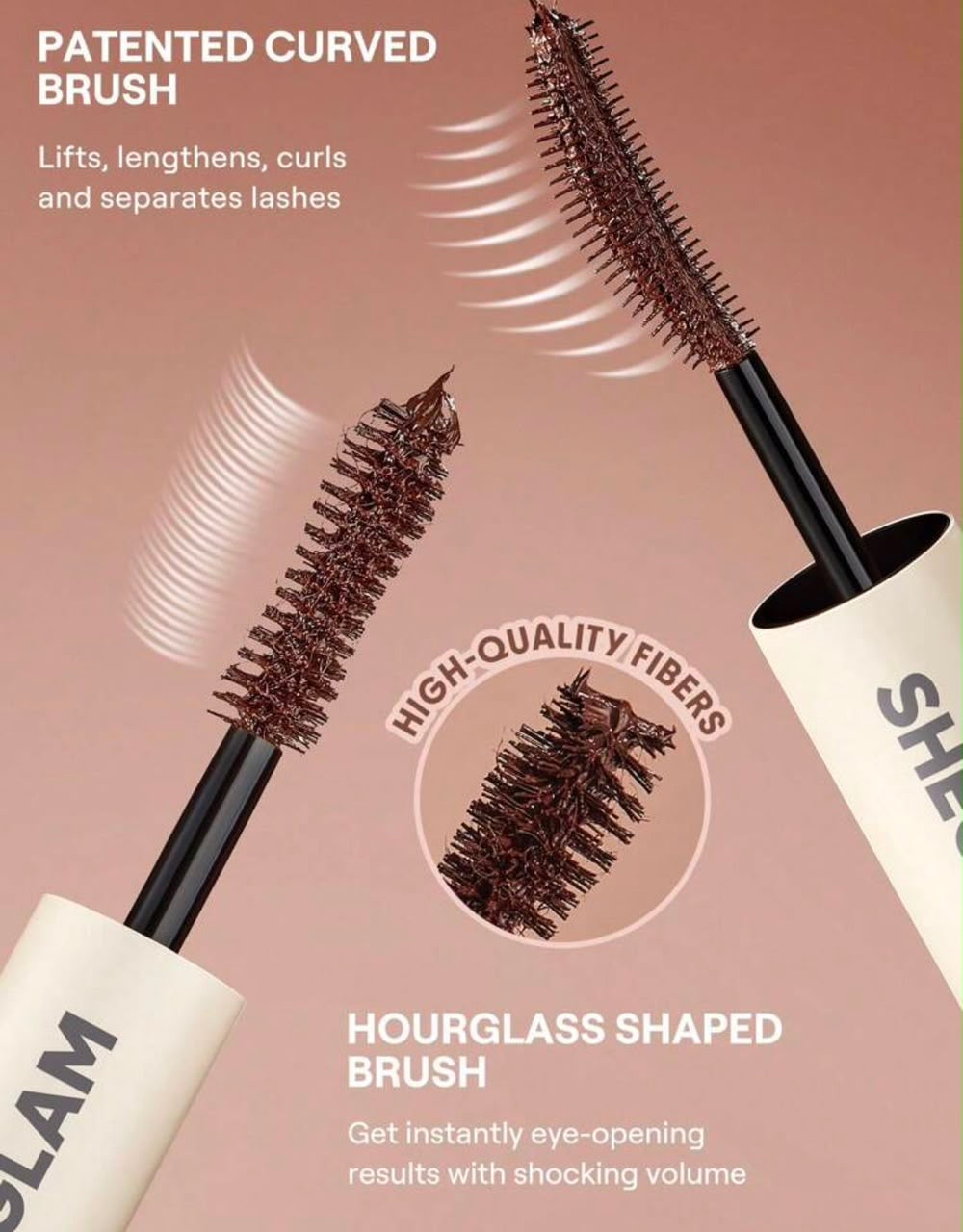 SHEGLAM ALL-IN ONE VOLUME &LENGTH MASCARA MASCARA VOLUME & LONGUEUR TOUT-EN -UN