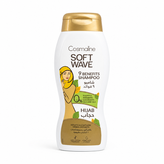 Cosmaline Soft Wave 9 Benefits Shampoo – Hijab