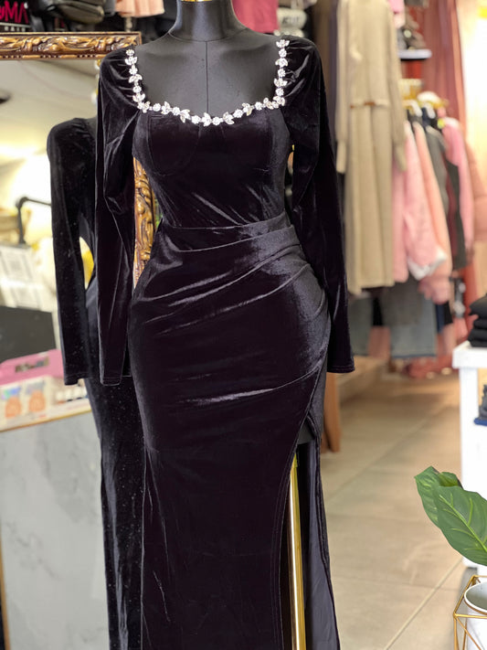 Velvet dress high Quality