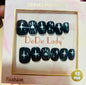 Fake nails 12 pieces with plastic glue