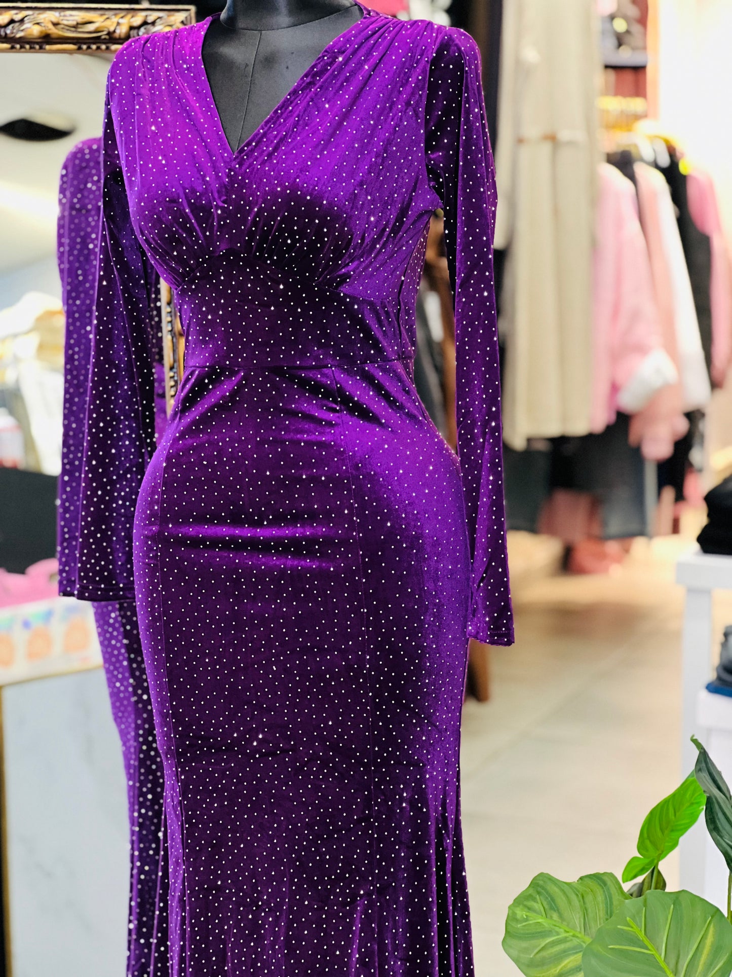 Velvet dress