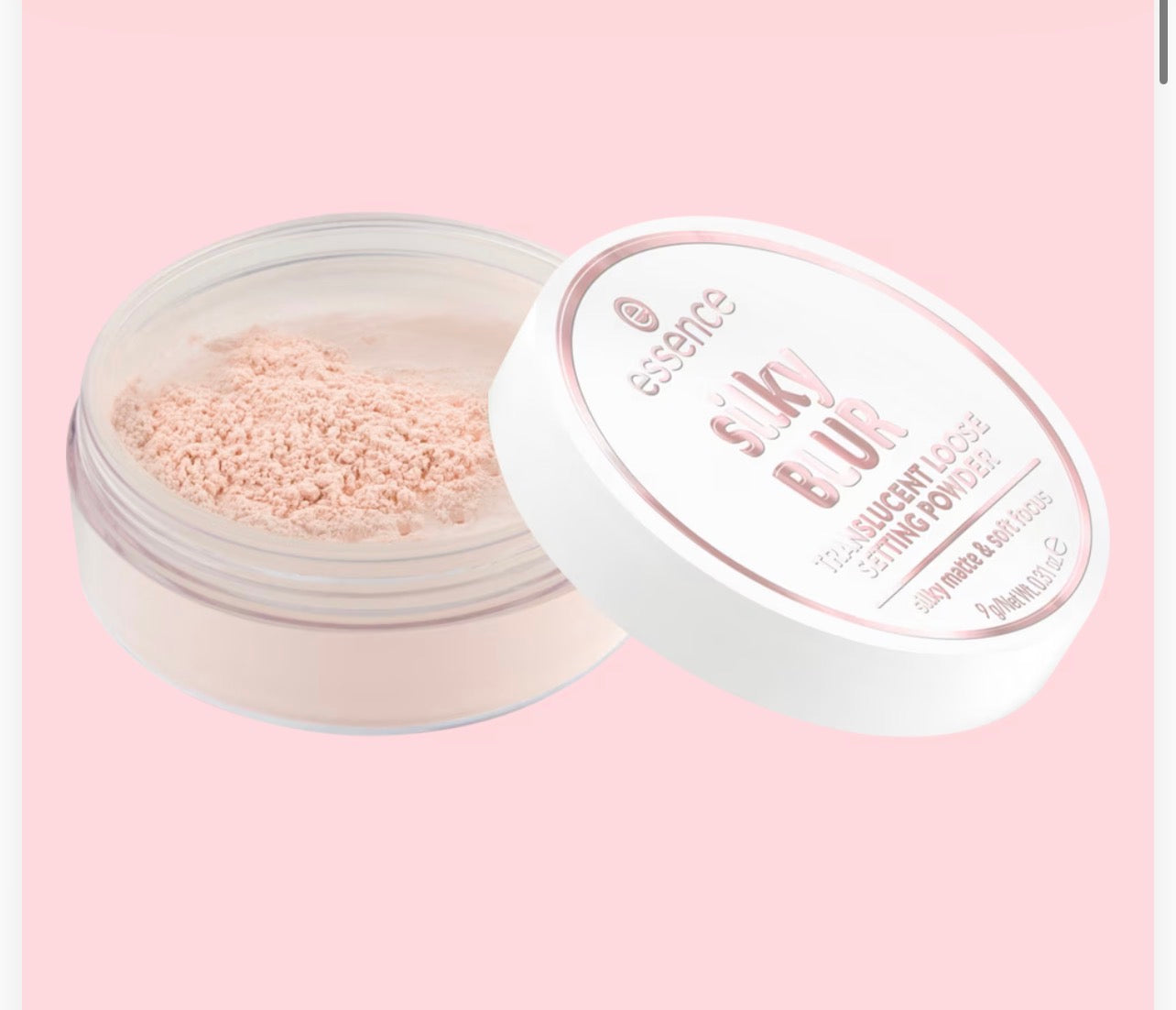 silky BLUR TRANSLUCENT LOOSE SETTING POWDER