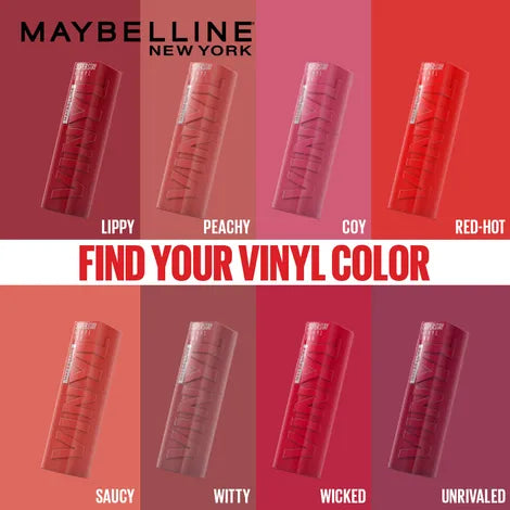 MAYBELLINE, NEW YORK VINYL INK LIPSTICK