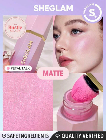 SHEGLAM Color Bloom Liquid Blush MATTE