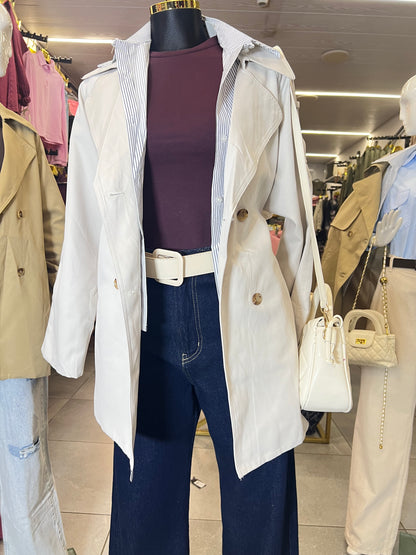 New mini trench coat