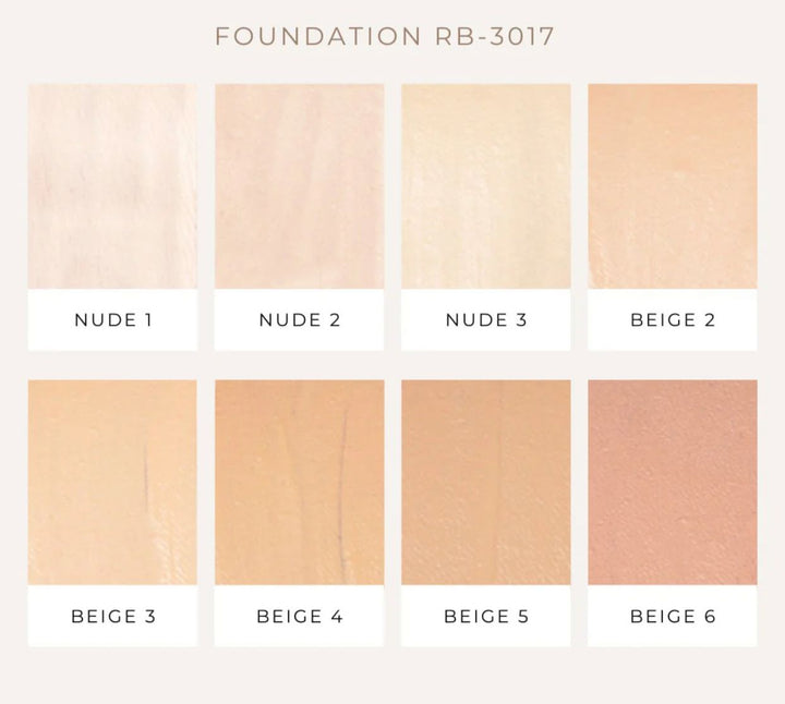 Ruby beauty full cover Matte foundation beige 3