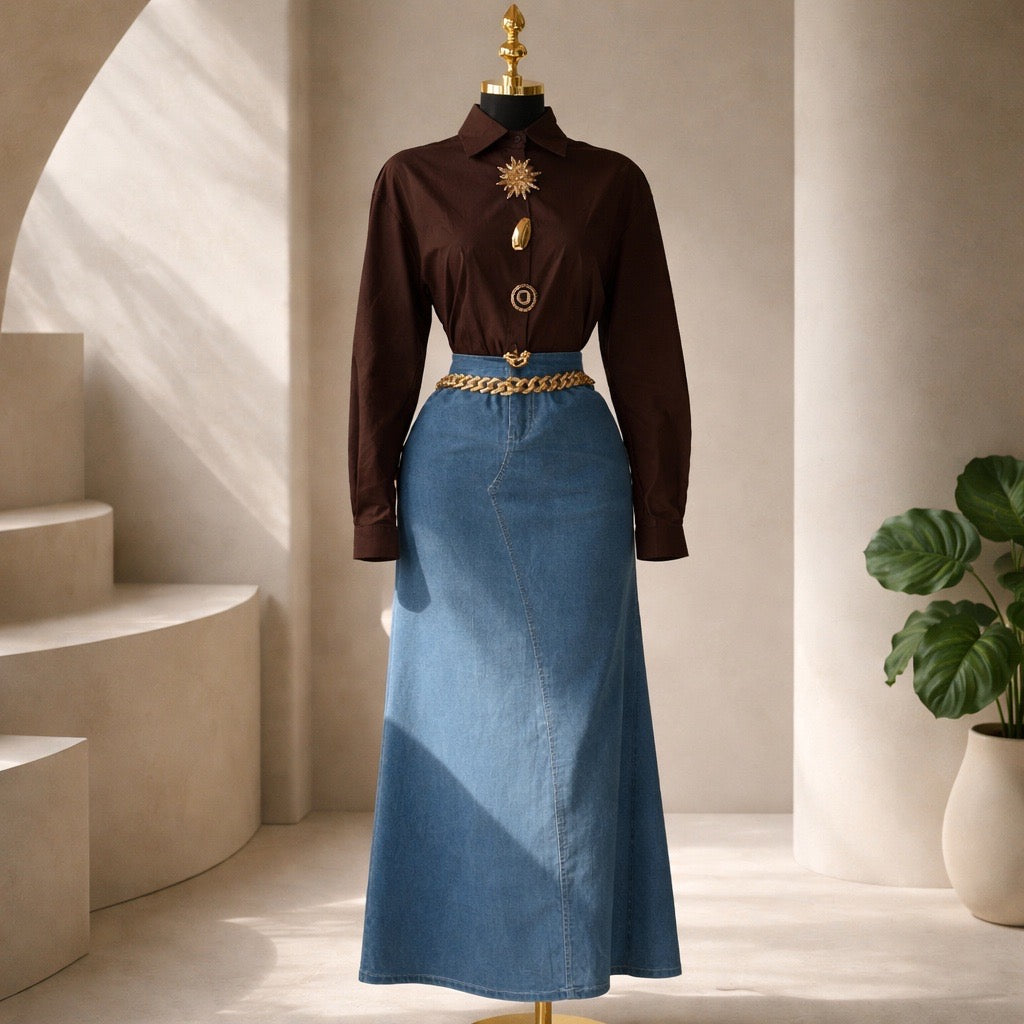 New jeans skirt