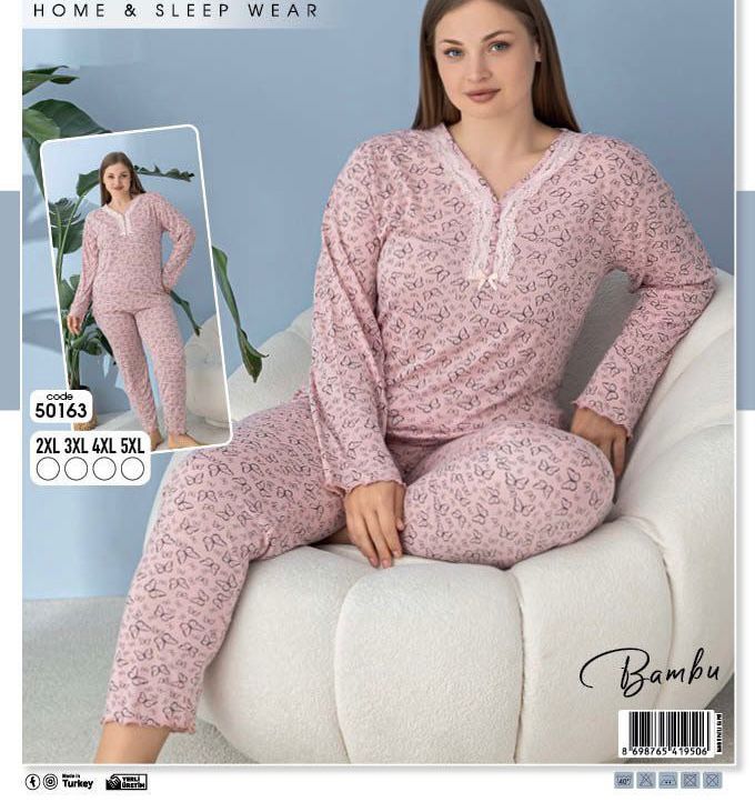 Cotton pijama big sizes