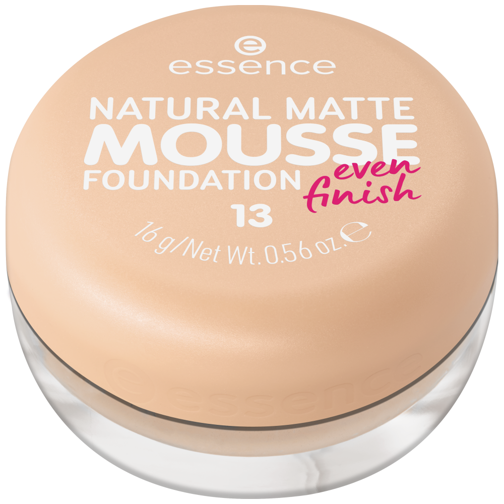 ESSENCE NATURAL MATTE MOUSSE FOUNDATION 13
