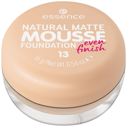 ESSENCE NATURAL MATTE MOUSSE FOUNDATION 13