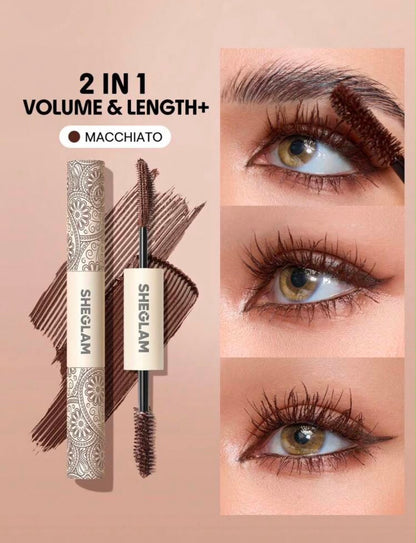SHEGLAM ALL-IN ONE VOLUME &LENGTH MASCARA MASCARA VOLUME & LONGUEUR TOUT-EN -UN