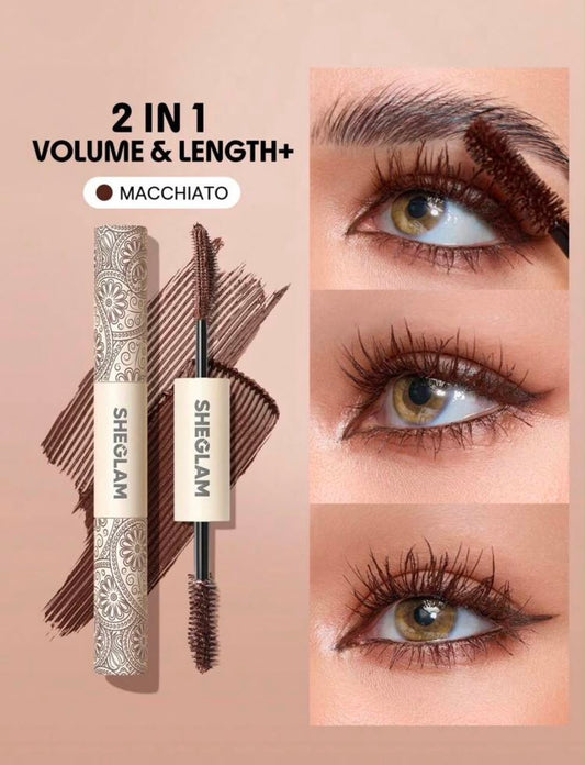 SHEGLAM ALL-IN ONE VOLUME &LENGTH MASCARA MASCARA VOLUME & LONGUEUR TOUT-EN -UN