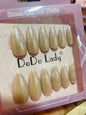 Fake nails 12 pieces with plastics glue
