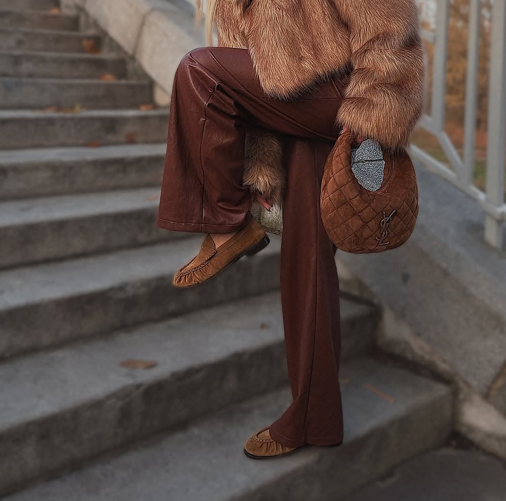 New leather pants