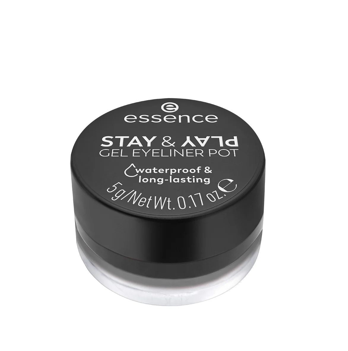 Stay & play Gel eyeliner Pot black