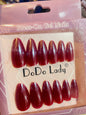 Fake nails 12 pieces with plastics glue