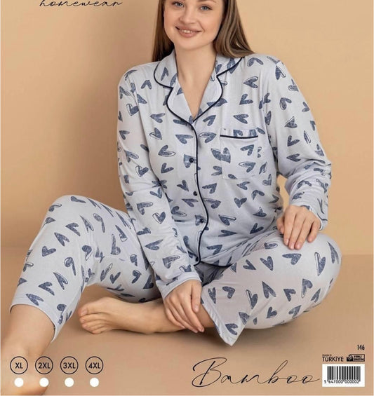 Cotton pijama big sizes