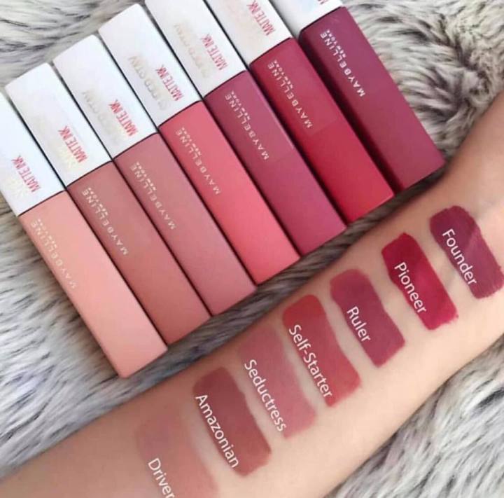 MAYBELLINE, NEW YORK SUPERSTAY MATTE INK LIQUID LONG LASTING LIPSTICK