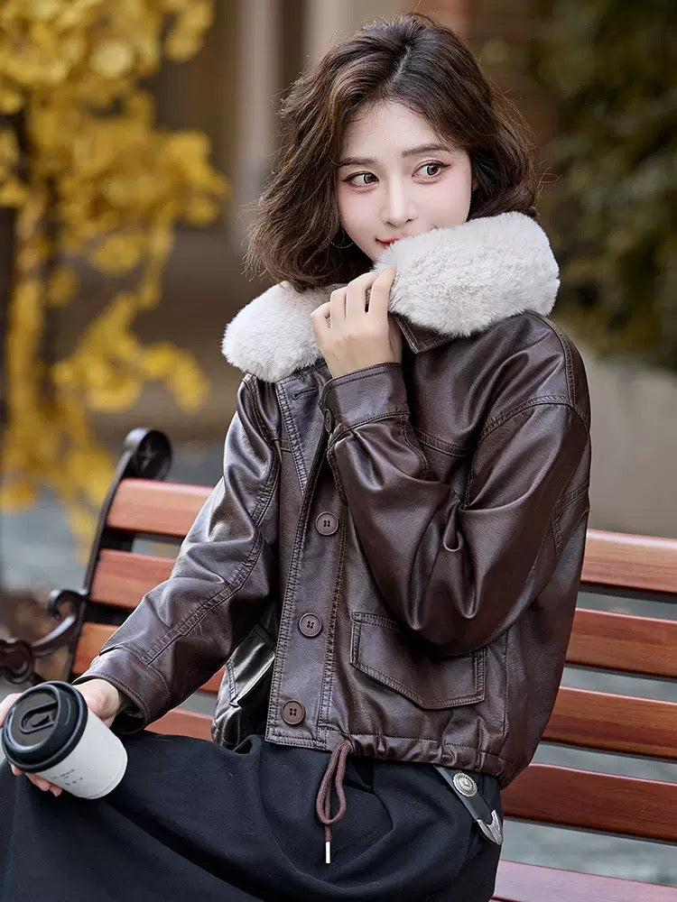 New leather jackets