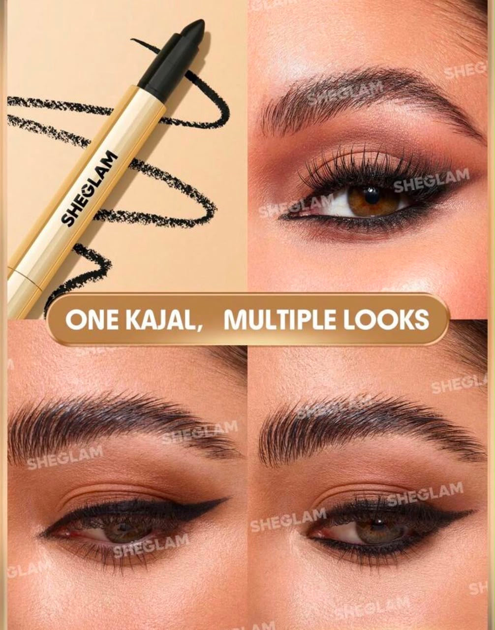 SHEGLAM_ BOLD MOVES KOHL CREAM EYLINER PENCIL BOLD MOVES CRAYON KOHL CRÉMEUX