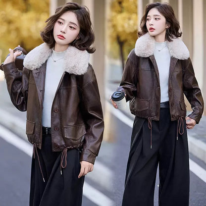 New leather jackets