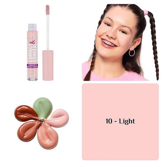 essence correct & conceal 10 light under eye brightening concealer
