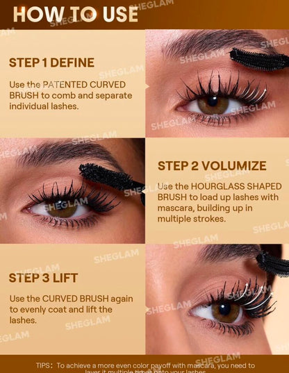 SHEGLAM_ALL-IN-ONE 24K MULTI-EFFECT MASCARA MULTI-EFFETS TOUT -EN-UN 24K