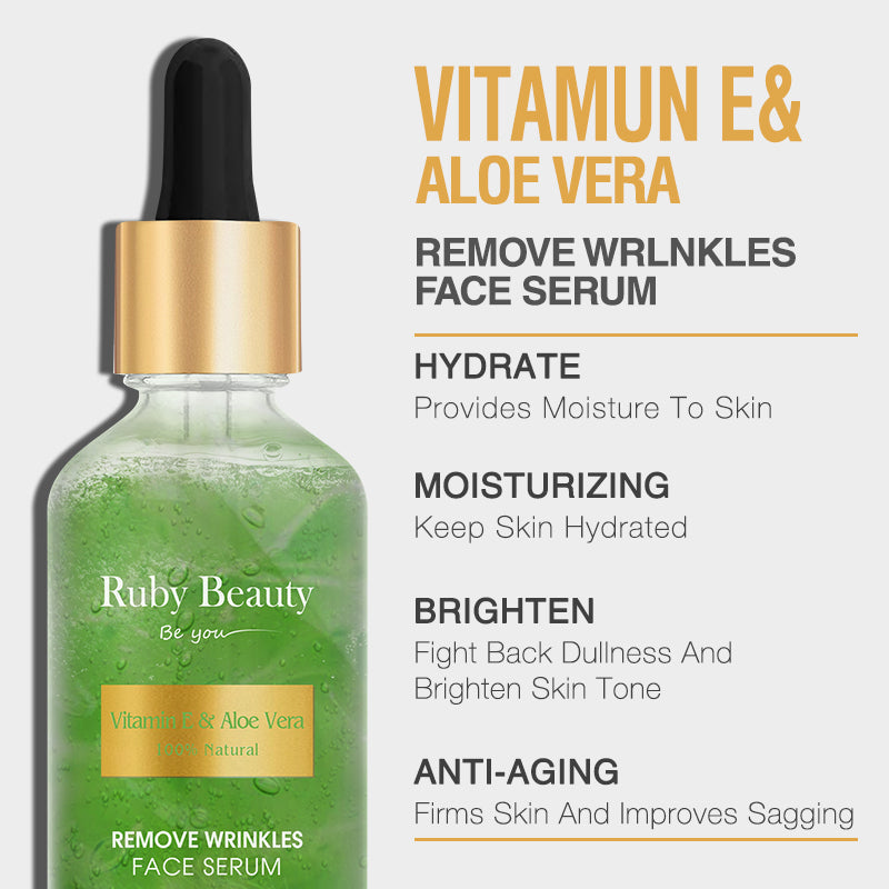 Remove Wrinkles Face Serum (Vitamin E & Aloe Vera)